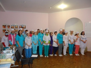Здача Комплексних державних іспитів у студентів ІІІ курсу спеціальності «Акушерська справа»