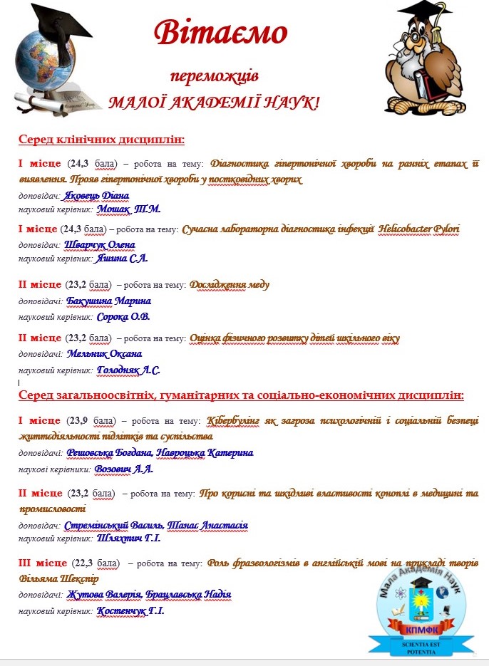 Засідання малої академії наук