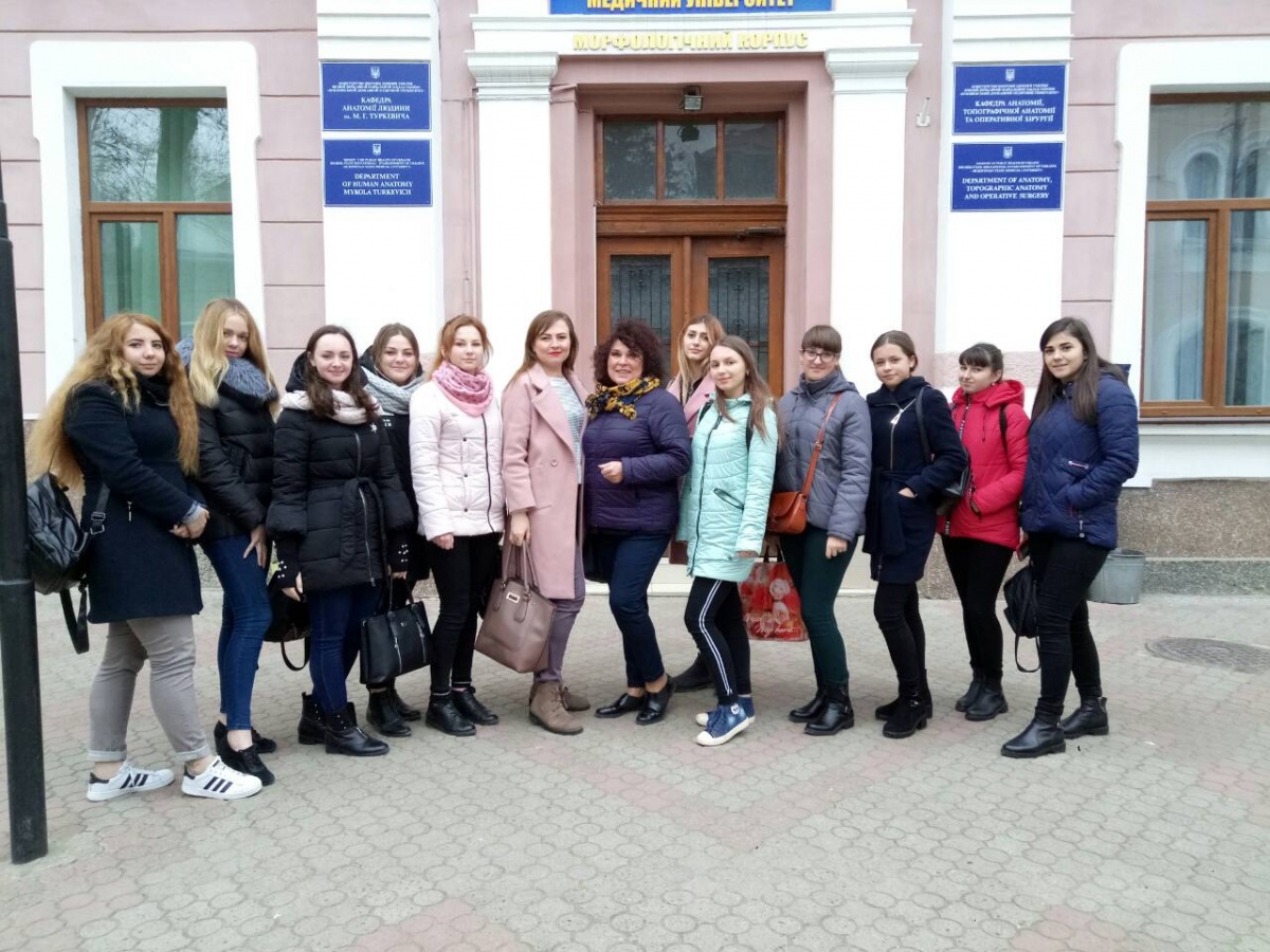 Виїзнe засідання анатомічного гуртка в Буковинський дeржавний мeдичний унівeрситeт