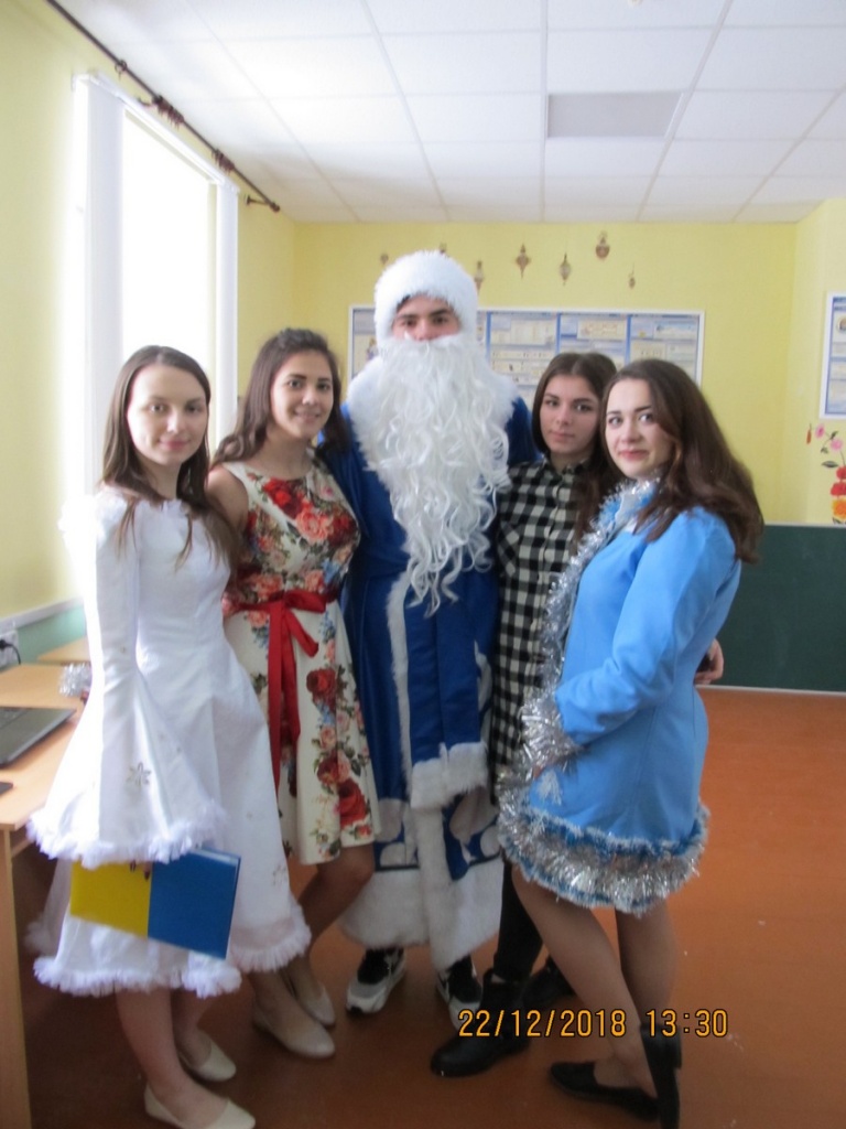 Святий Миколай в Голищанські школі-інтернаті