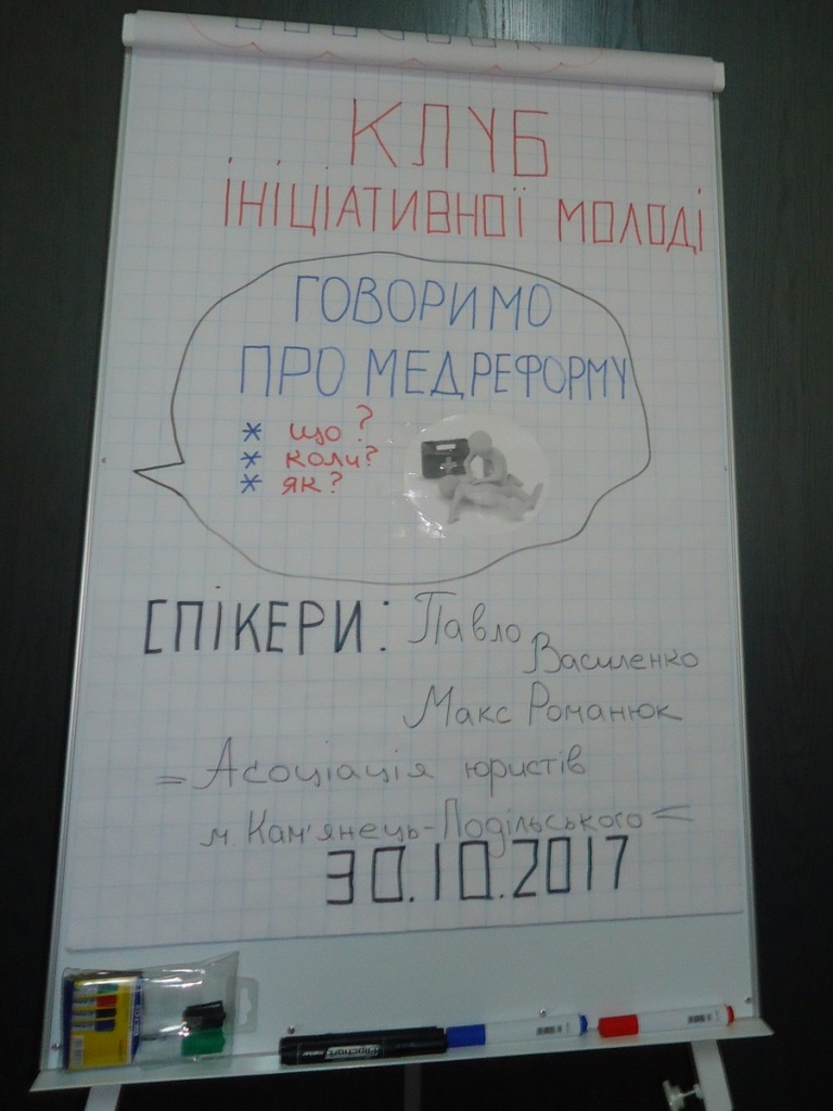 Засіданні Клубу ініціативної молоді
