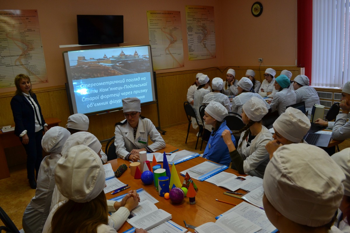Стереометричний погляд на башти Кам’янець-Подільської Старої фортеці через призму об’ємних фігур обертання