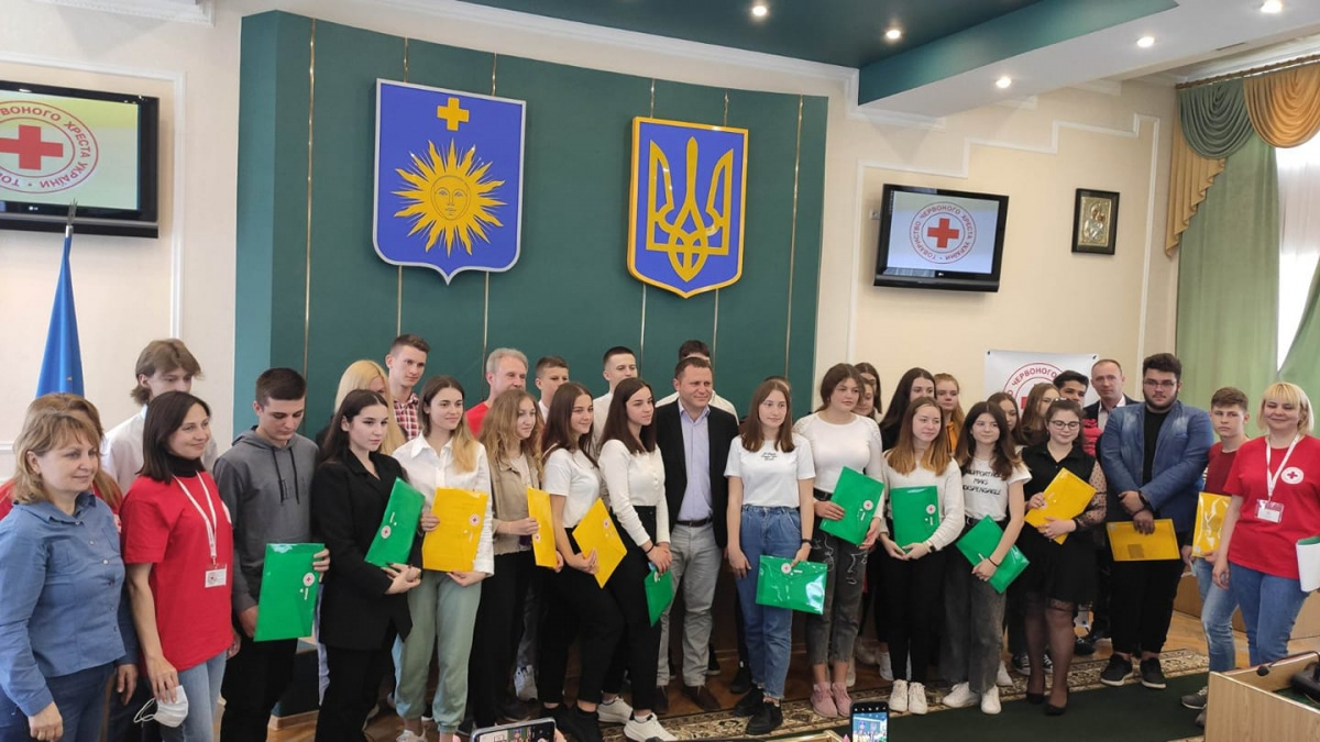 Засідання Товариства Червоного Хреста