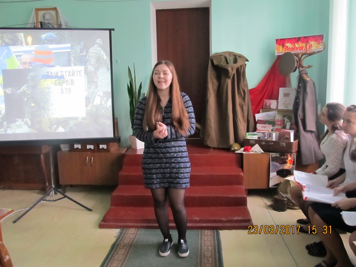 23.03.2017 Відкрите засідання гуртка німецької мови «Кам’янець-Подільський: від окупації до визволення»