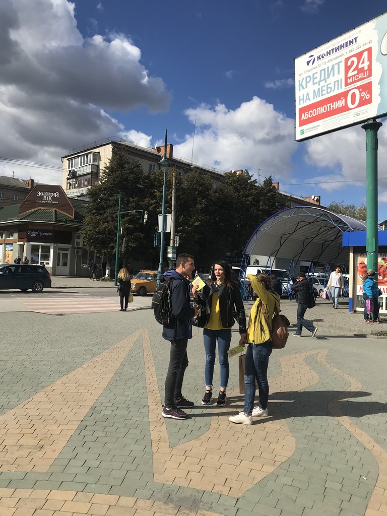 АКЦІЯ В МІСТІ ДО ВСЕСВІТНЬОГО ДНЯ КОНТРАЦЕПЦІЇ