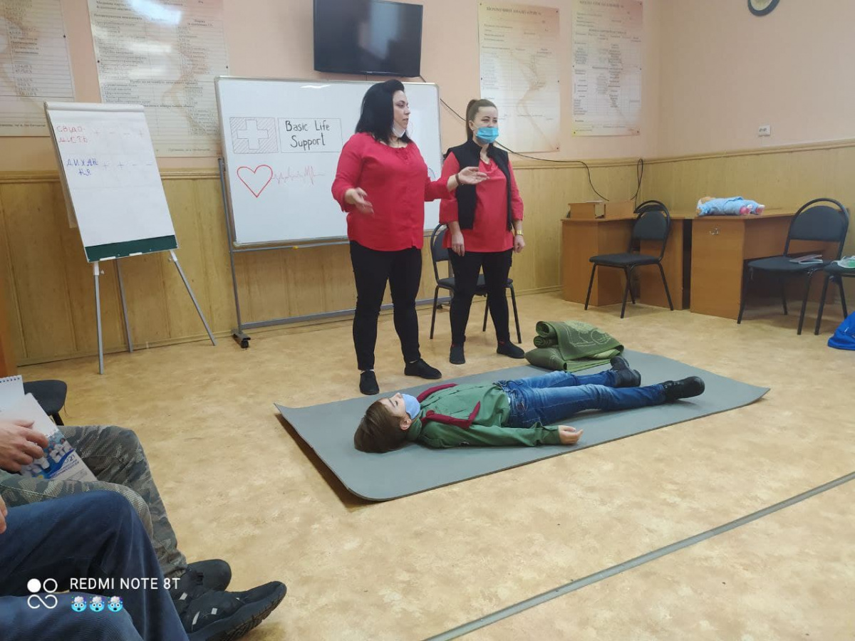 Тренінг по наданню домедичної допомоги потерпілому