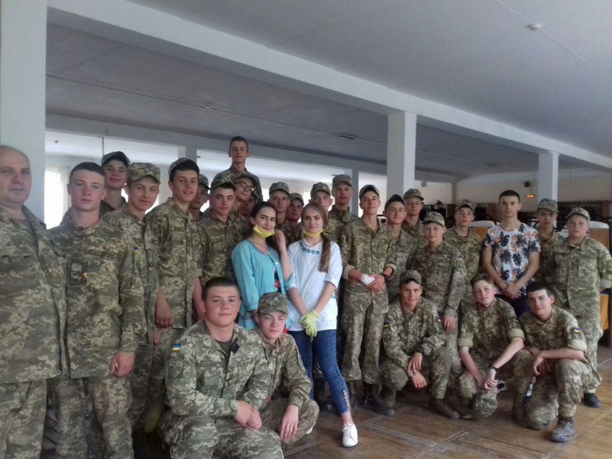 Проведення занять з домедичної допомоги під 