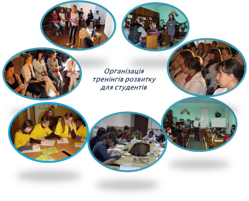 Організація тренінгів розвитку для студентів
