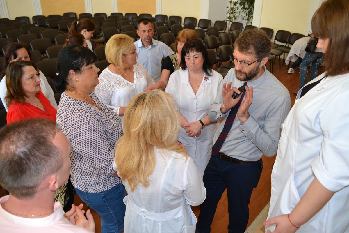 Зустріч-брифінг з радником в.о. міністра охорони здоров’я