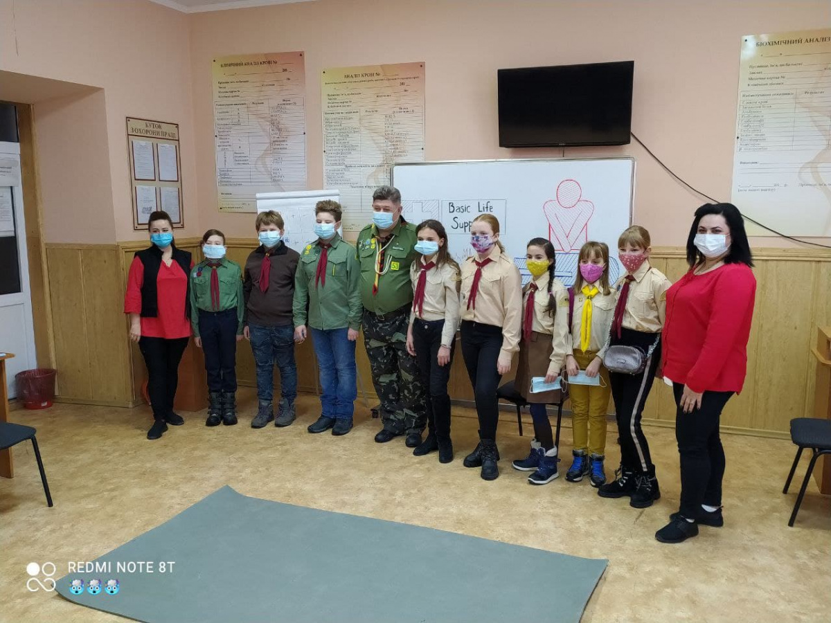 Тренінг по наданню домедичної допомоги потерпілому